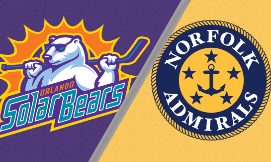 ORLANDO SOLAR BEARS vs. NORFOLK ADMIRALS